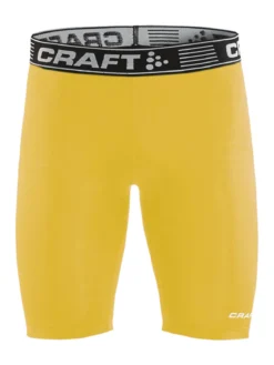 Ability Compression Short Tights - YELLOW