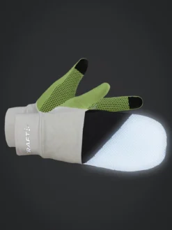 ADV Lumen Hybrid Glove - ASH WHITE-FLUMINO