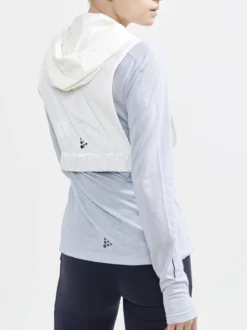 ADV Lumen Short Vest - WHITE/BLACK