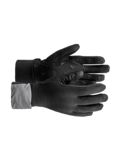 Essence Hybrid Glove - Black/Silver