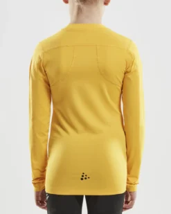 Junior Ability Compression Longsleeve - YELLOW