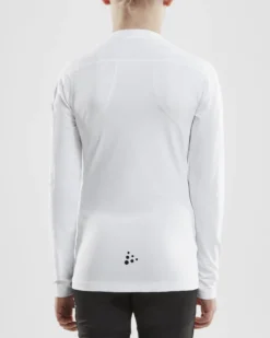 Junior Ability Compression Longsleeve - WHITE