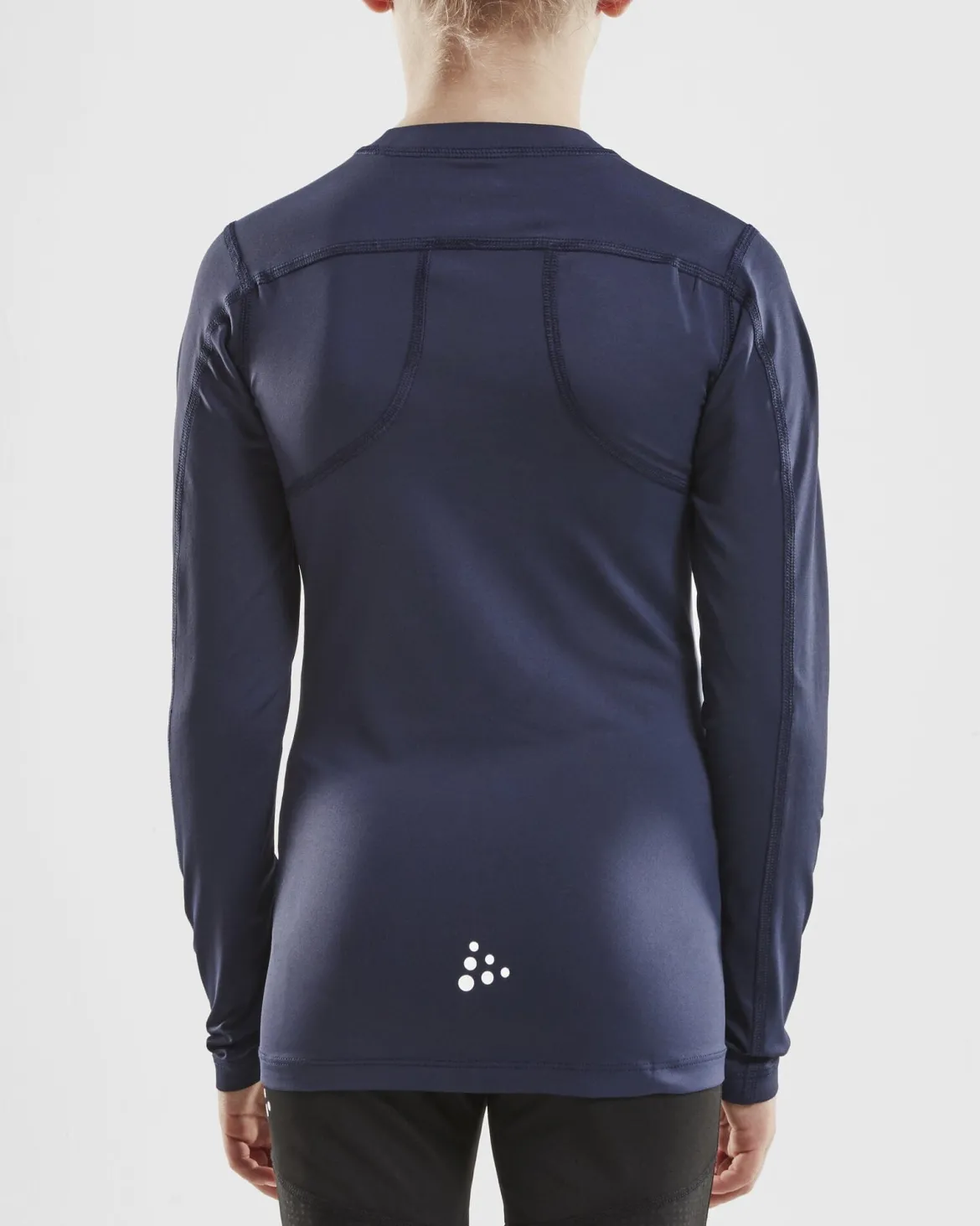 Junior Ability Compression Longsleeve - NAVY