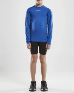Junior Ability Compression Longsleeve - CLUB COBOLT