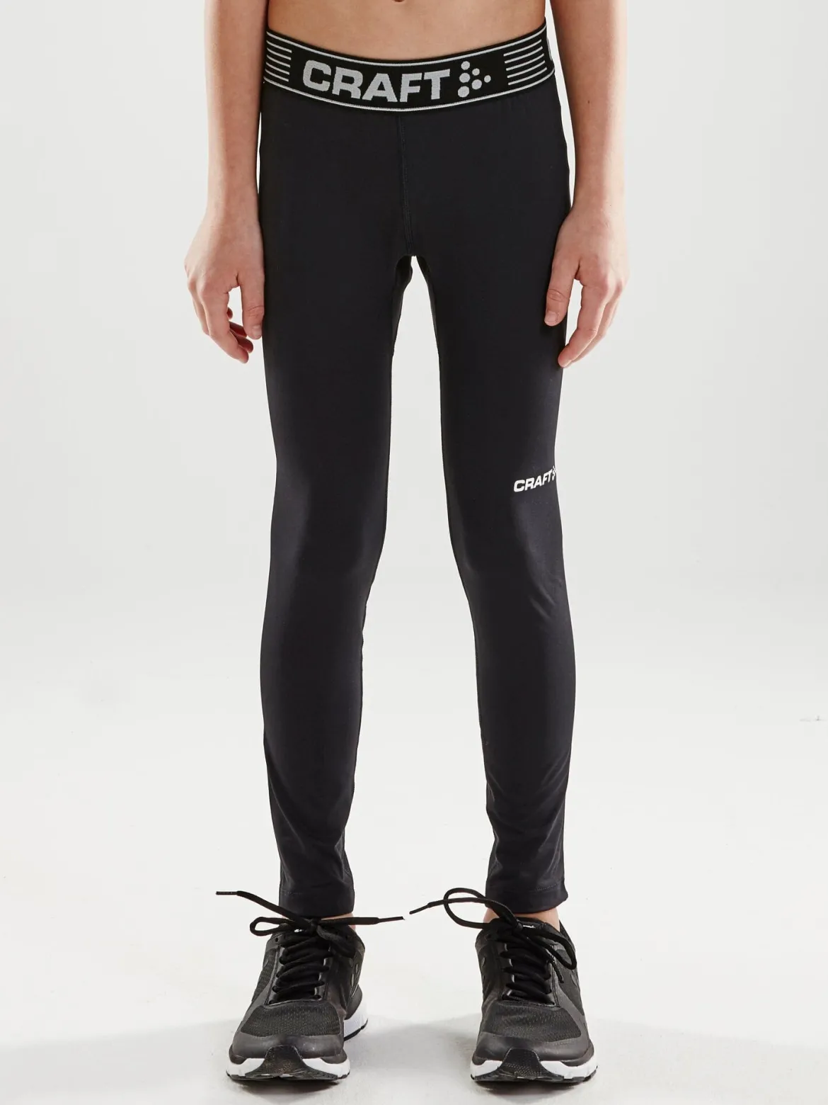 Junior Ability Compression Tights - Black