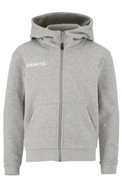 Junior Community 2.0 Logo Full-Zip Hoodie - GREY MELANGE
