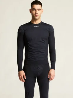 Men's Active Extreme X Wind Baselayer - Black/Granite