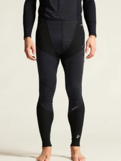 Men's Active Extreme X Wind Baselayer Pants - Black/Granite