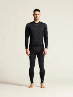 Men's Active Extreme X Wind Baselayer Pants - Black/Granite