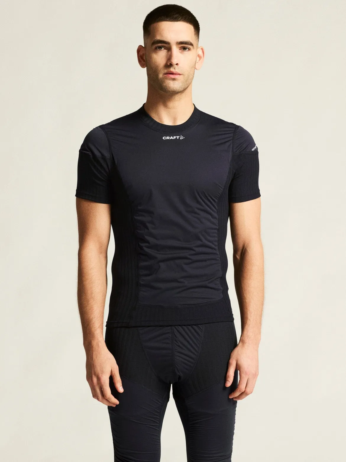 Men's Active Extreme X Wind SS - Black/Granite