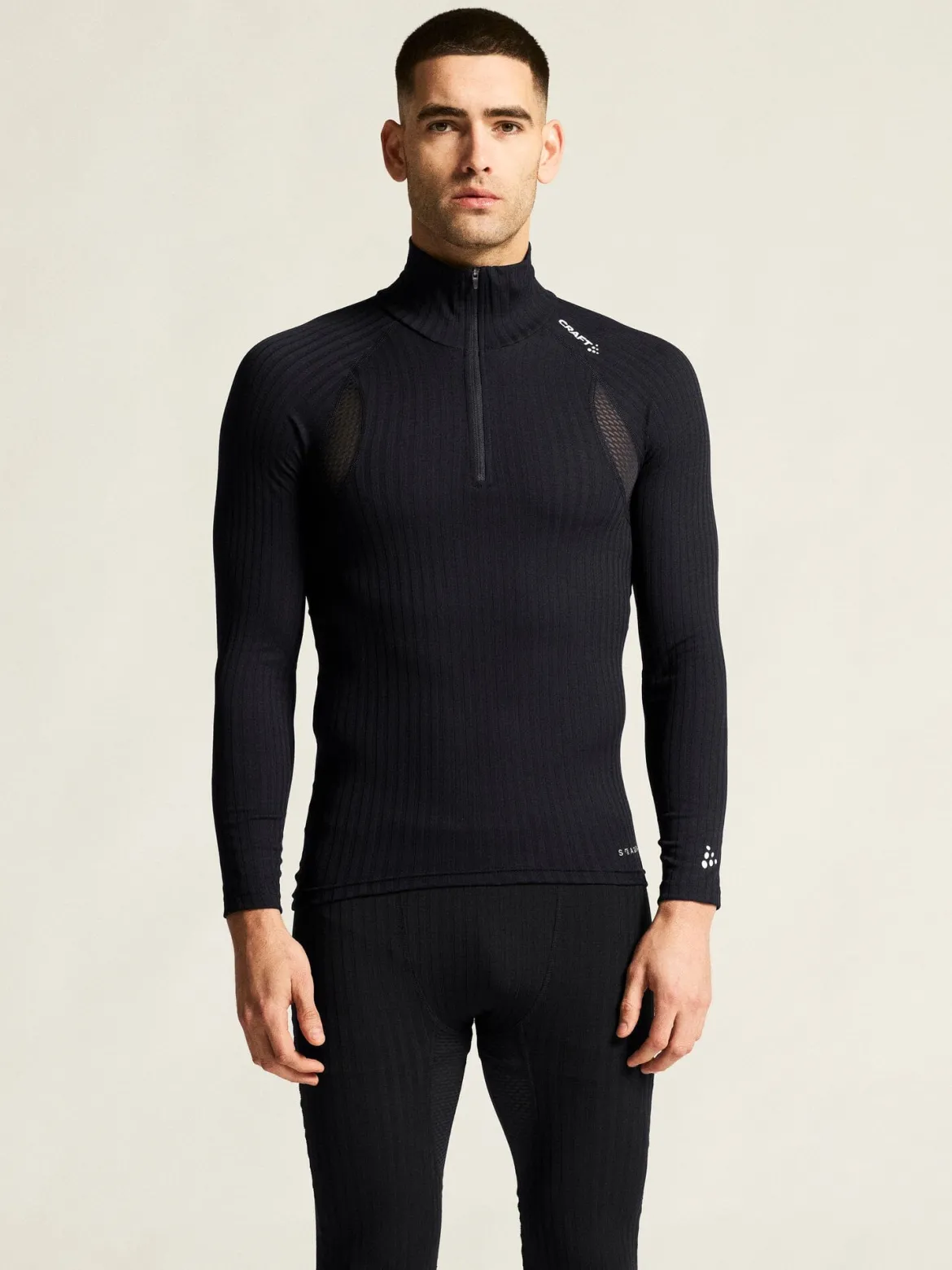 Men's Active Extreme X 1/4 Zip Baselayer - Black