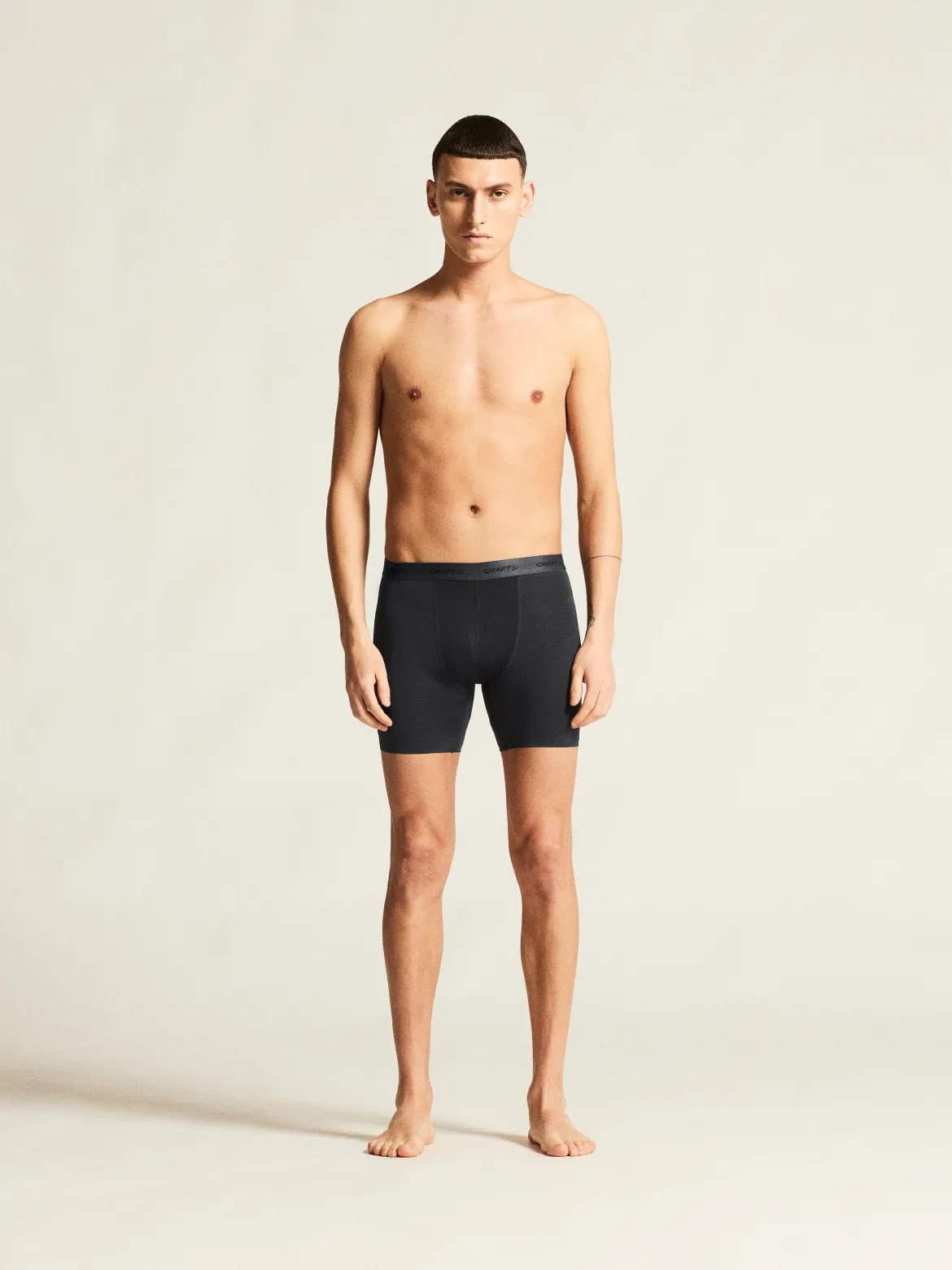 Men's Active Nanoweight 6-Inch Boxer - Black