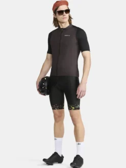 Men's ADV Endur Cycling Jersey - SLATE-BLACK