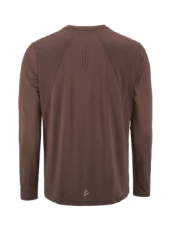 Men's Adv Essence LS Tee 2 - PRUNE