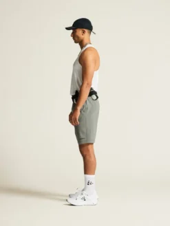 Men's Adv Essence Singlet 2 - White