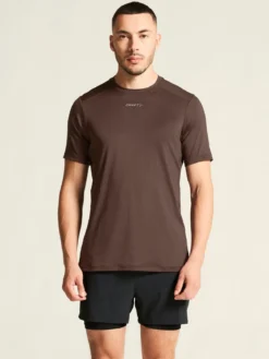 Men's Adv Essence SS Tee 2 - PRUNE