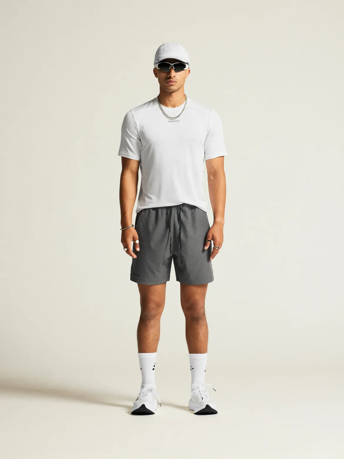 Men's Adv Essence SS Tee 2 - White