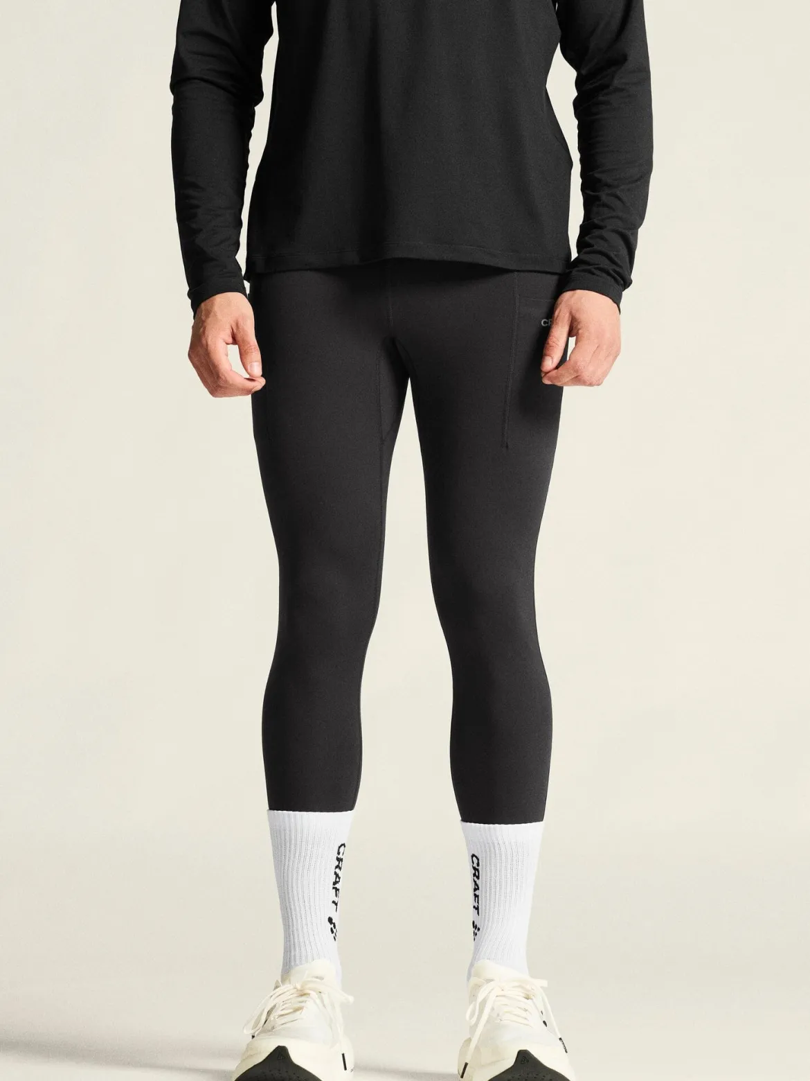 Men's ADV Essence Warm Running Tights 3 - Black