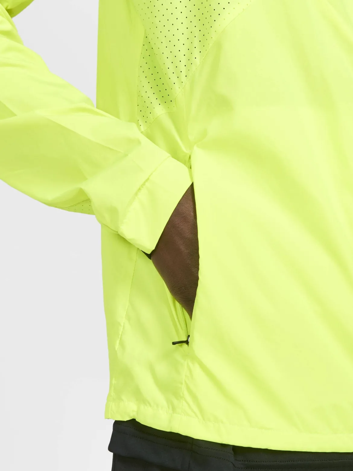 Men's ADV Essence Wind Jacket - Biome/Blaze