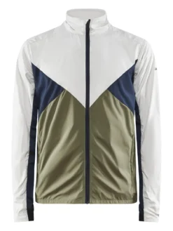 Men's ADV Essence Wind Jacket - Biome/Blaze