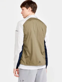 Men's ADV Essence Wind Jacket - Biome/Blaze