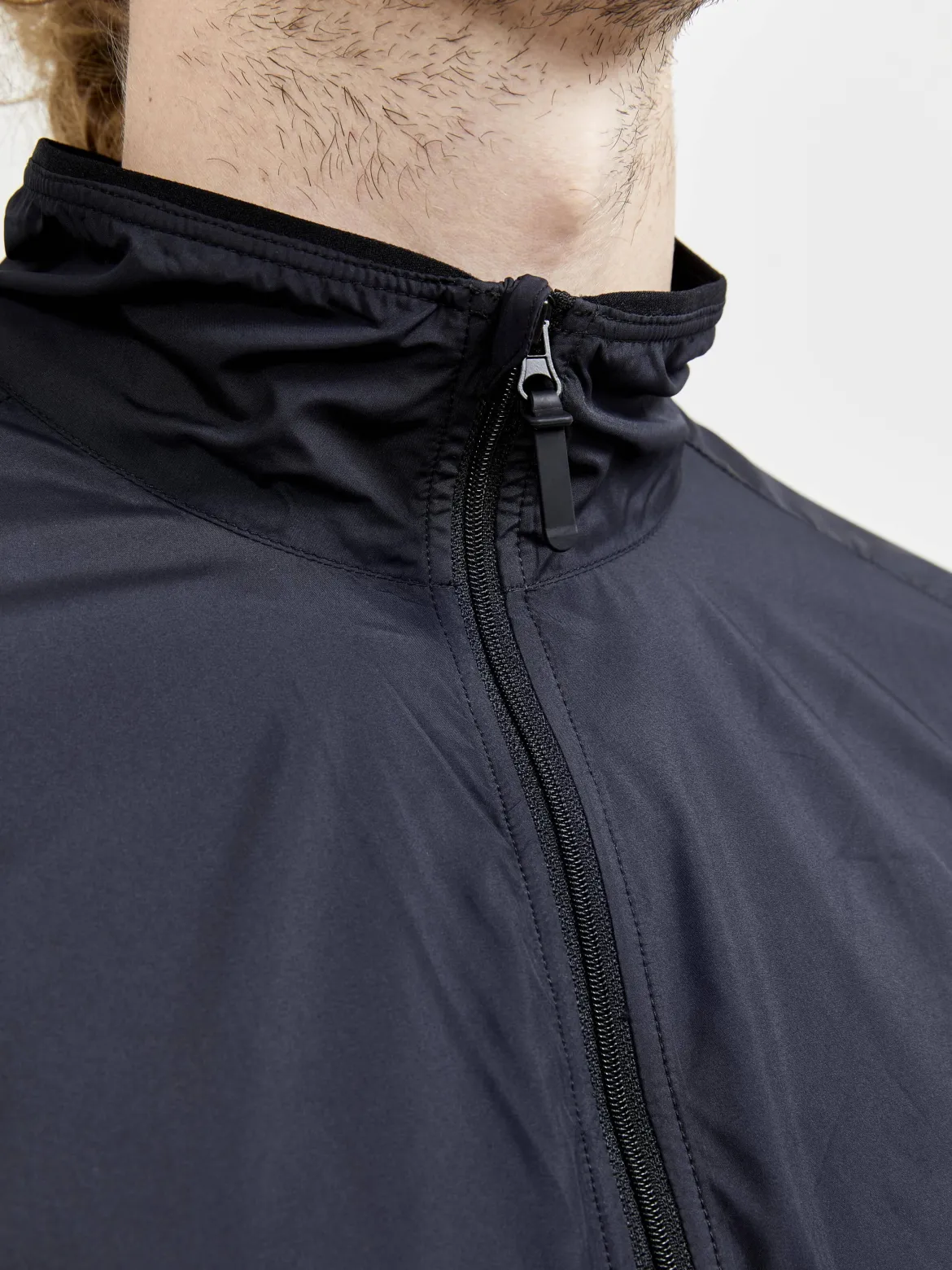 Men's ADV Essence Wind Jacket - Biome/Blaze
