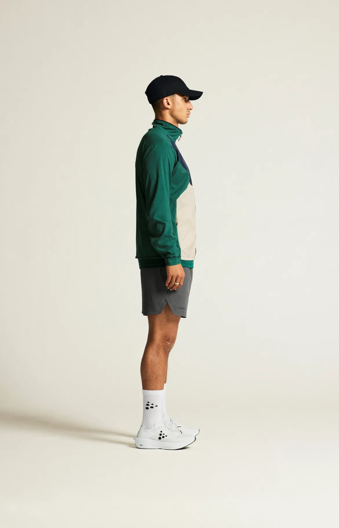 Men's ADV Essence Wind Jacket - Biome/Blaze