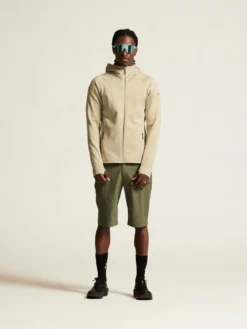 Men's ADV Explore Power Fleece Hood Jacket - Hay