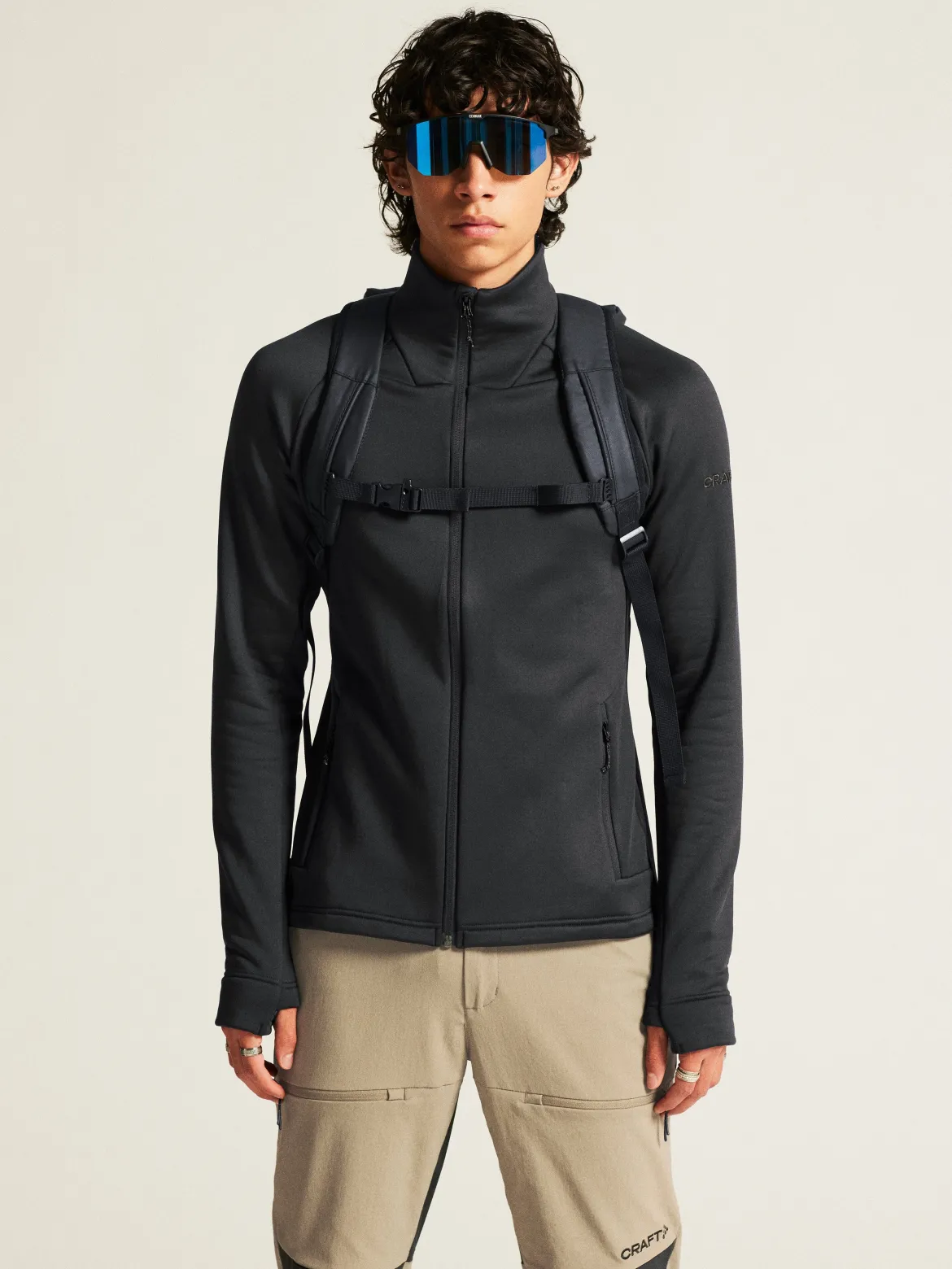 Men's ADV Explore Power Fleece Jkt - Black