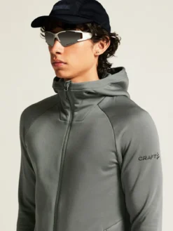 Men's ADV Explore Power Fleece Hood Jacket - Leaf