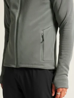 Men's ADV Explore Power Fleece Hood Jacket - Leaf