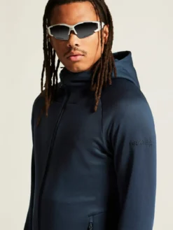 Men's ADV Explore Power Fleece Hood Jacket - Blaze