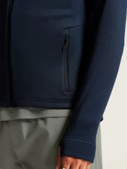 Men's ADV Explore Power Fleece Hood Jacket - Blaze