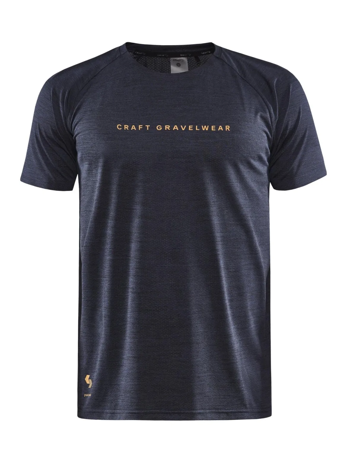 Men's ADV Gravel Bike Short Sleeve Tee - Black Melange