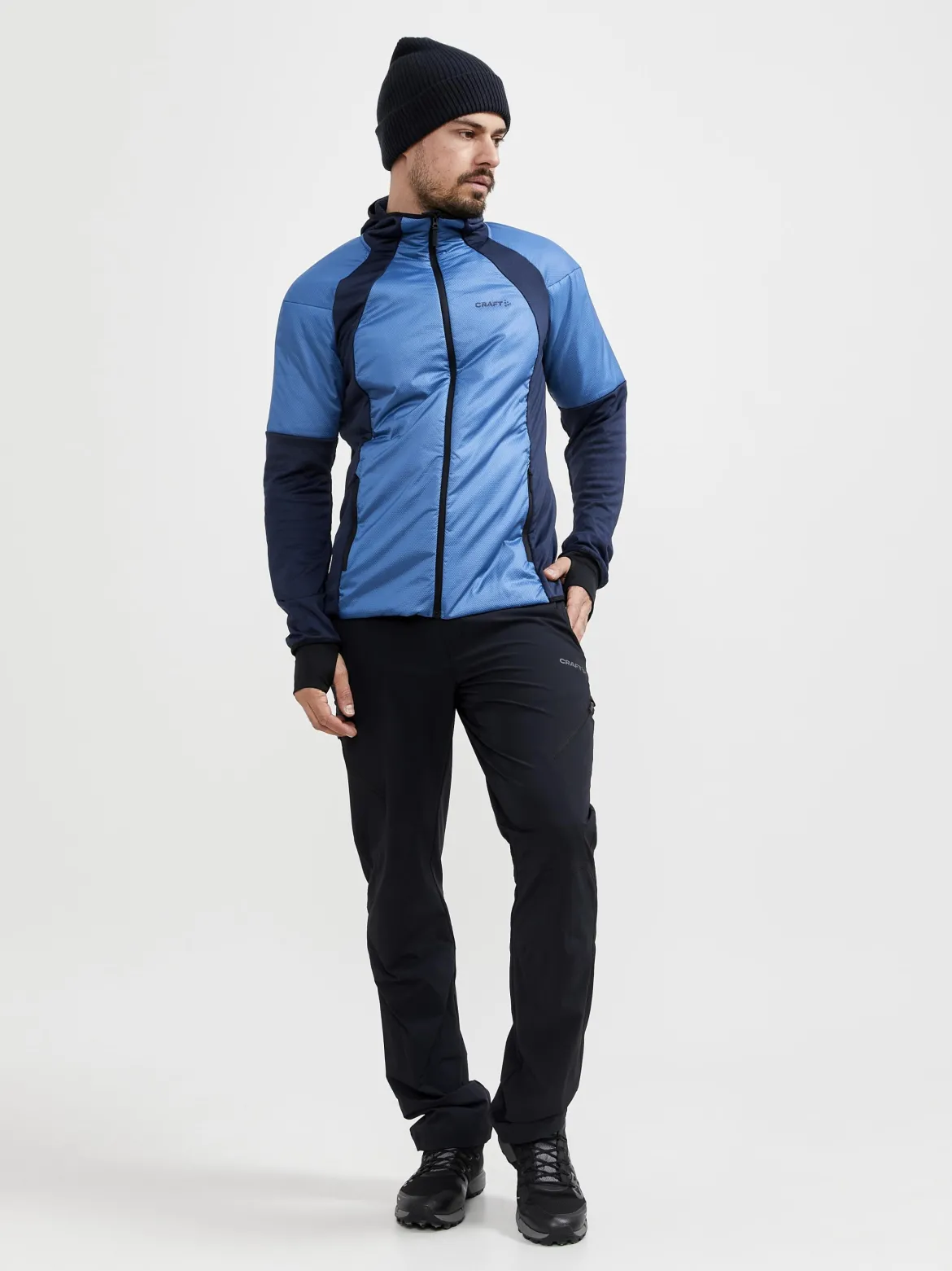 Men's ADV Hybrid Thermal Midlayer - FLUID/BLAZE