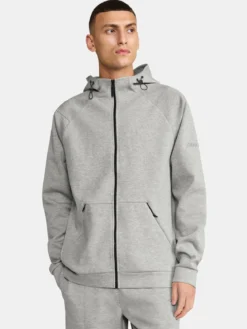 Men's ADV Join Full-Zip Hoodie - Grey Melange