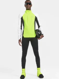 Men's ADV Lumen SubZ Cycling Jacket - FLUMINO-ASH WHITE