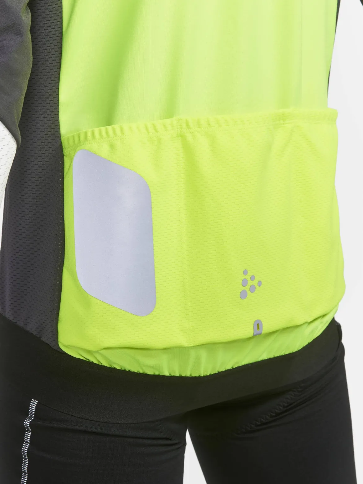 Men's ADV Lumen SubZ Cycling Jacket - FLUMINO-ASH WHITE