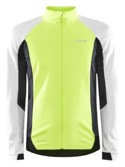 Men's ADV Lumen SubZ Cycling Jacket - FLUMINO-ASH WHITE