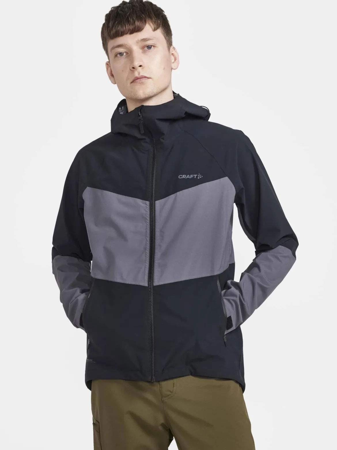 Men's ADV OFFroad Hydro Cycling Jacket - Black/Granite