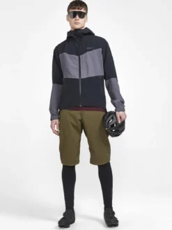 Men's ADV OFFroad Hydro Cycling Jacket - Black/Granite