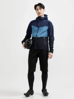 Men's ADV OFFroad Hydro Cycling Jacket - BLAZE/BLACK