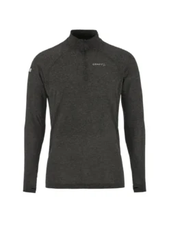 Men's ADV SubZ Wool Longsleeve Tee 3 - Black Melange