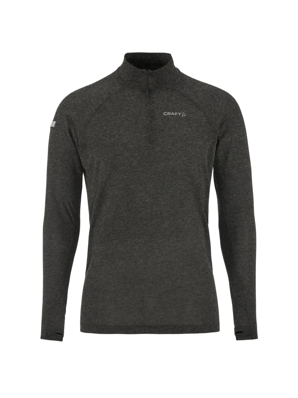 Men's ADV SubZ Wool Longsleeve Tee 3 - Black Melange