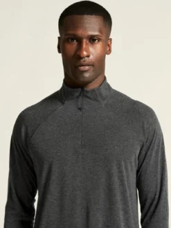 Men's ADV SubZ Wool Longsleeve Tee 3 - Black Melange