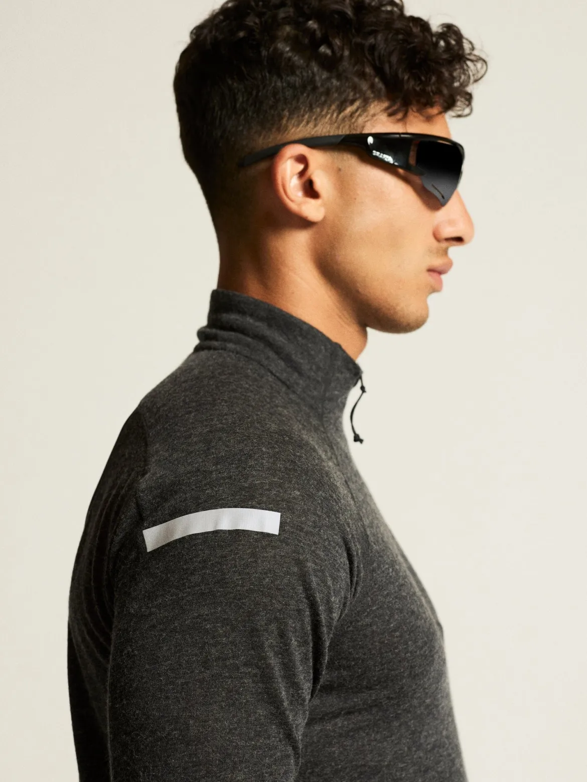 Men's ADV SubZ Wool Longsleeve Tee 3 - Black Melange