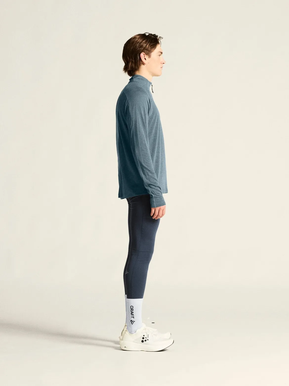 Men's ADV SubZ Wool Longsleeve Tee 3 - REAL/MELANGE