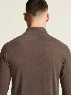 Men's ADV SubZ Wool Longsleeve Tee 3 - PRUNE/MELANGE