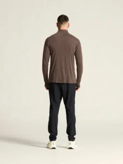 Men's ADV SubZ Wool Longsleeve Tee 3 - PRUNE/MELANGE