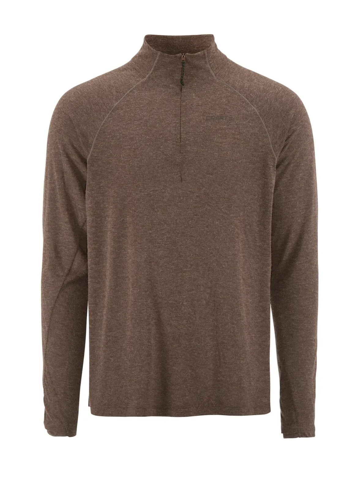 Men's ADV SubZ Wool Longsleeve Tee 3 - PRUNE/MELANGE